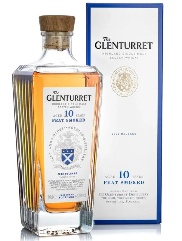 TheGlenturret10YearsPeatSmoked2023Release70cl.46%