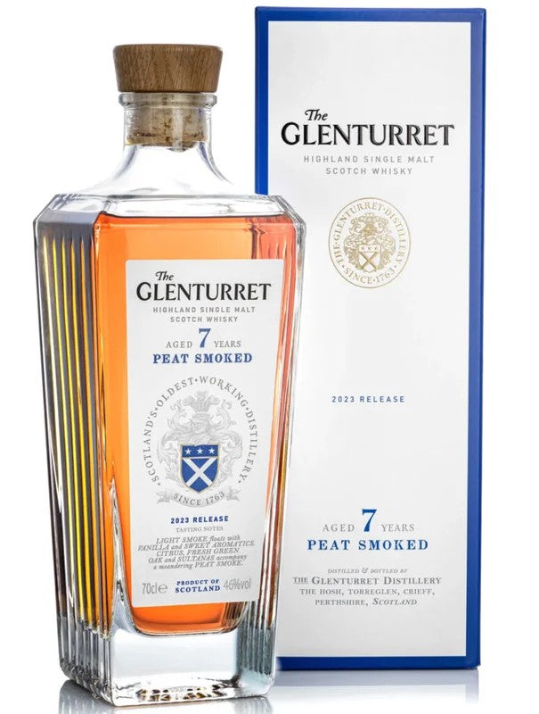 TheGlenturret7YearsPeatSmoked2023Release70cl.46%