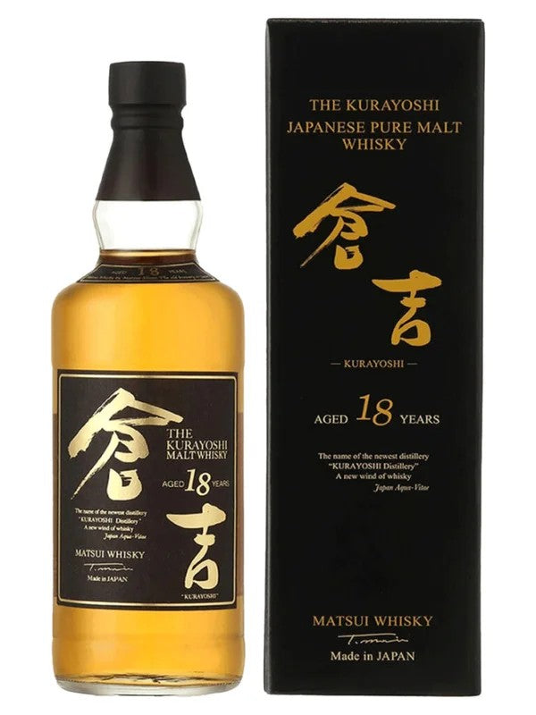 TheKurayoshiPureMaltWhiskyAged18Years70cl.50%