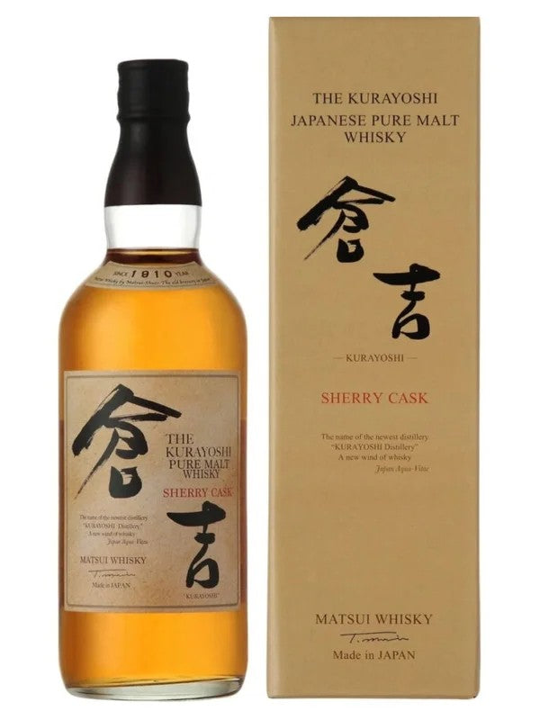 TheKurayoshiPureMaltWhiskySherryCask70cl.43%