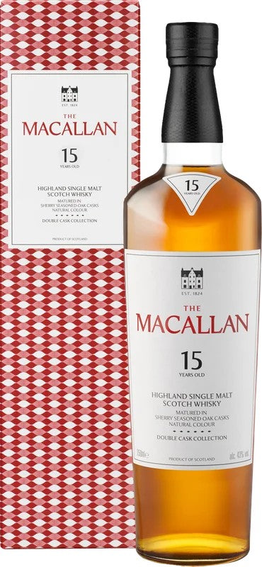 TheMacallanDoubleCask15YearOldSingleMaltScotchWhisky(700mL)