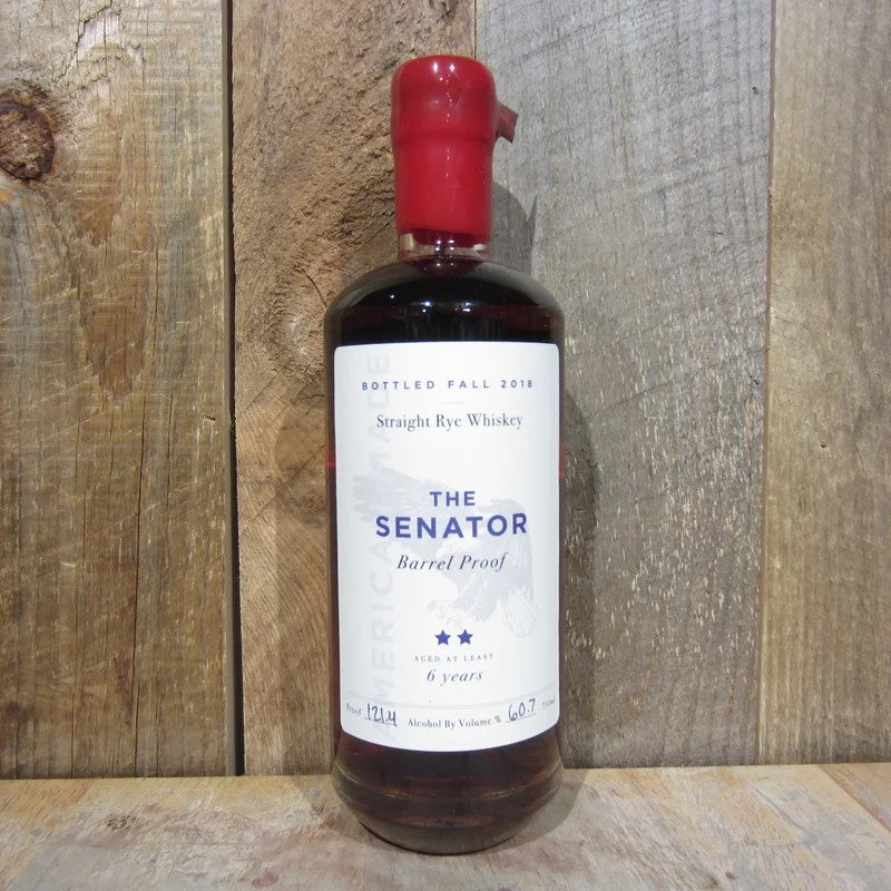 TheSenator6YearRyeBarrelProof750ml