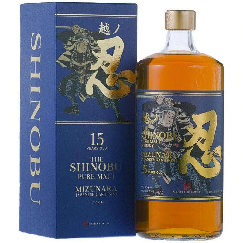 TheShinobuMizunara15YearsOld(70CL,43.0%Vol.)