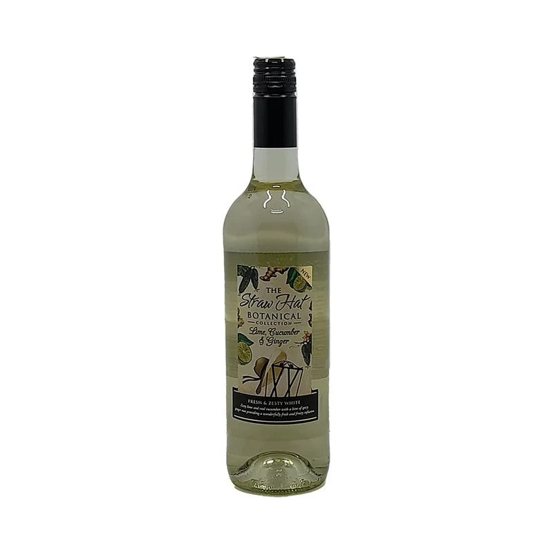 TheStrawHatBotanicalCollectionFresh&ZestyWhite75cl