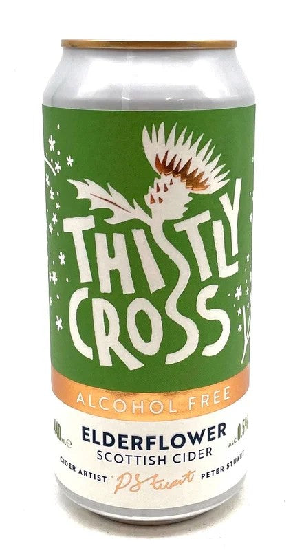 THISTLYCROSSELDERFLOWERALCOHOLFREECIDER44CL