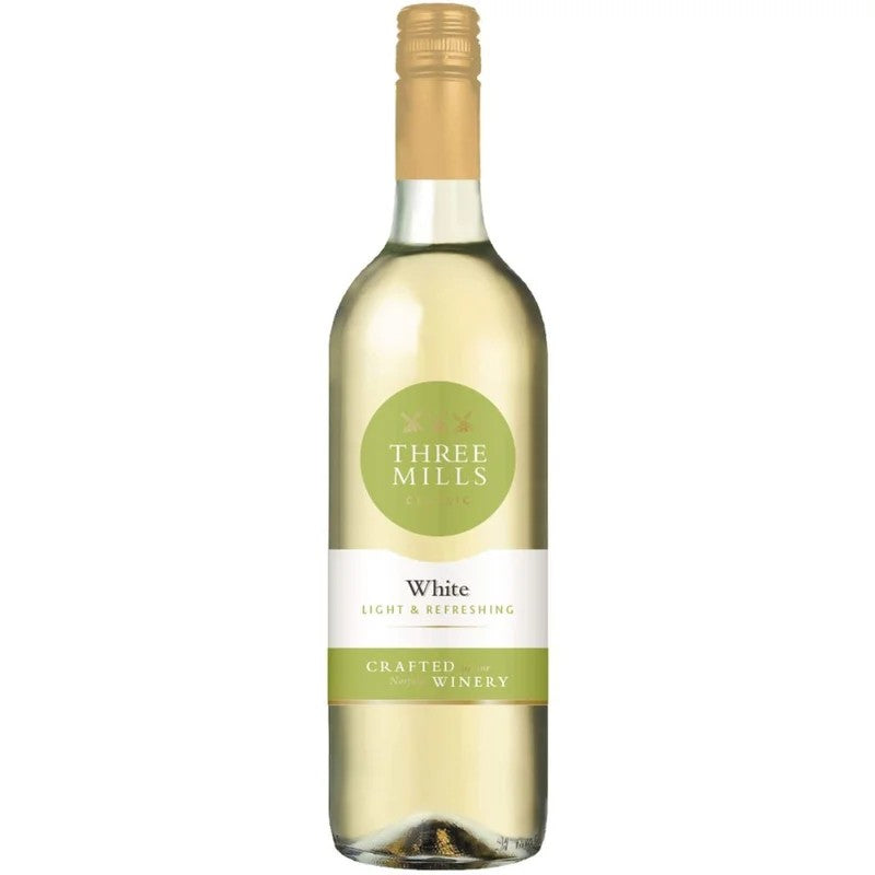 ThreeMillsWhiteWine6x75cl