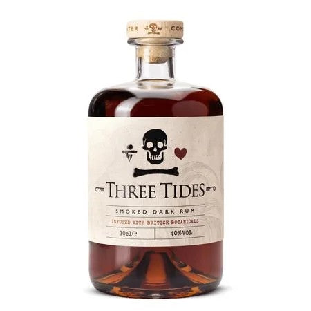 ThreeTidesSmokedBotanicalRum70cl(40%ABV)