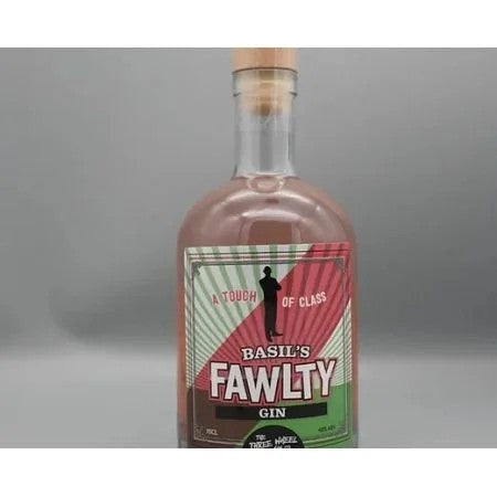 ThreeWheelGinCo.Basil’sFawltyGin70cl(40%ABV)