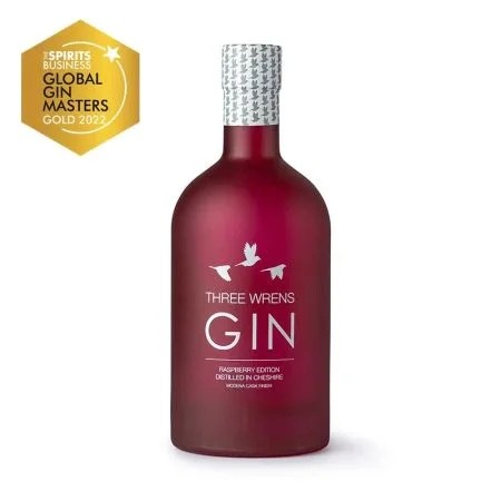 ThreeWrensRaspberryGin–ModenaCaskFinish70cl(41.3%ABV)