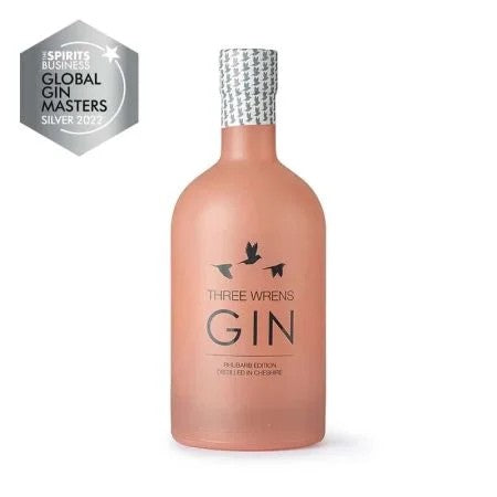 ThreeWrensRhubarbGin70cl(40%ABV)
