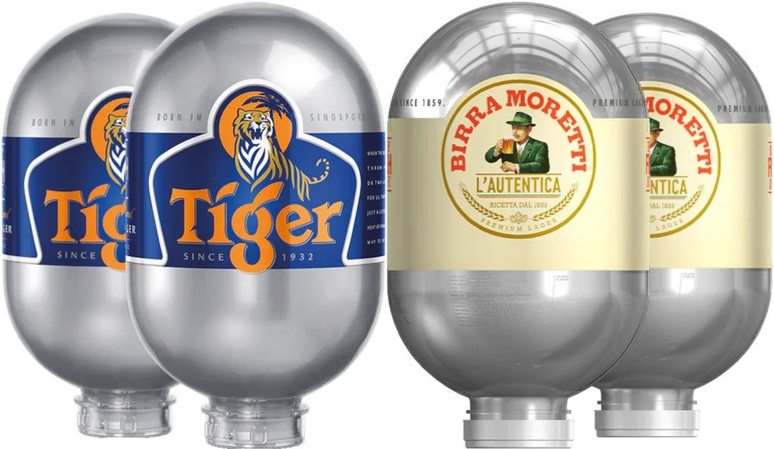 Tiger&BirraMoretti4BladeKegBundle,FreeShipping