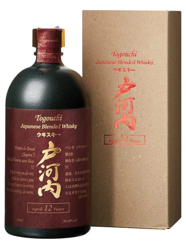 Togouchi–Aged12Years70cl.40%