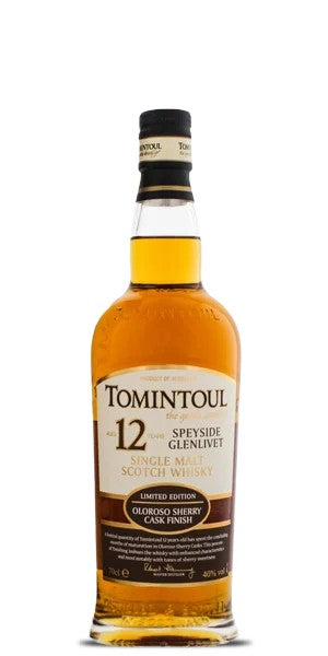 Tomintoul12YearOldOlorosoSherryCaskFinish(700mL)