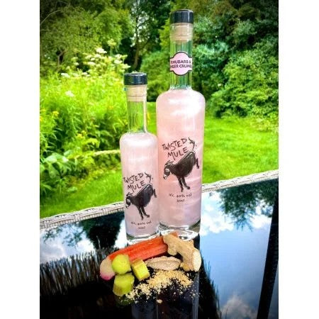TwistedMuleRhubarb&GingerCrumbleGin50cl(40%ABV)