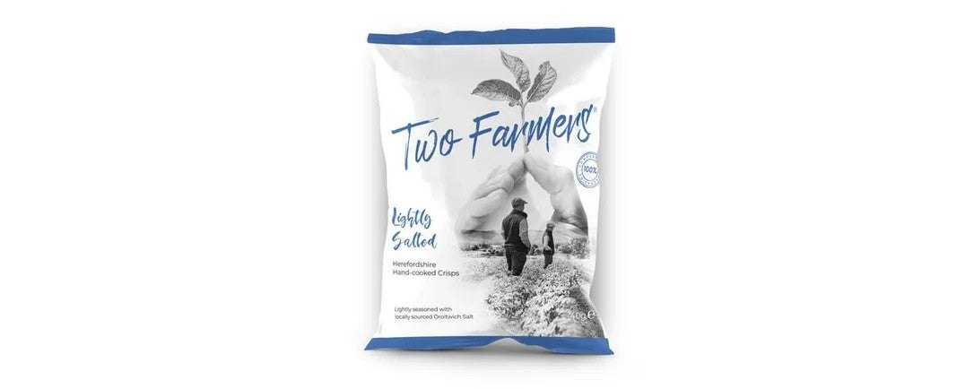 TwoFarmersLightlySaltedHand-CookedCrisps(40g)