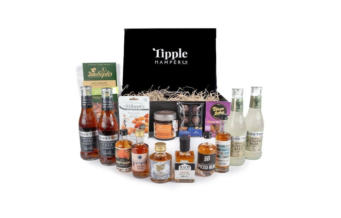 UltimateChristmasRumMiniaturesSelectionHamper–40%ABV