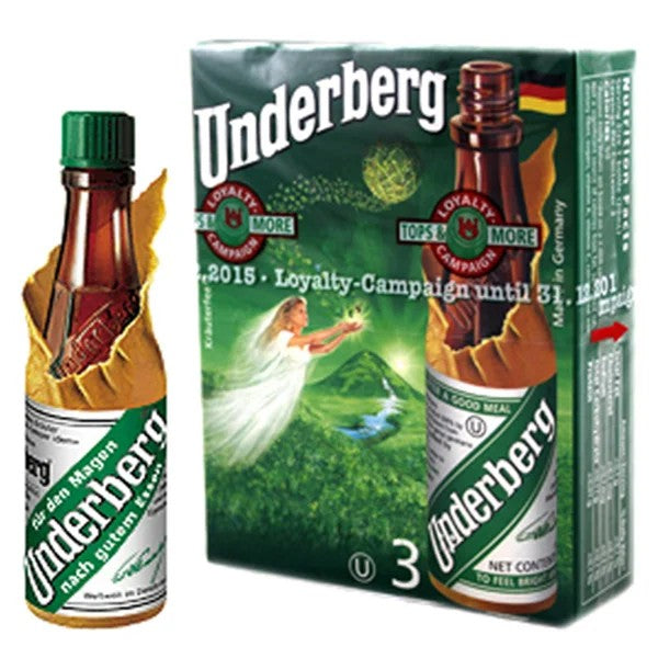 UnderbergMiniature2clBottle