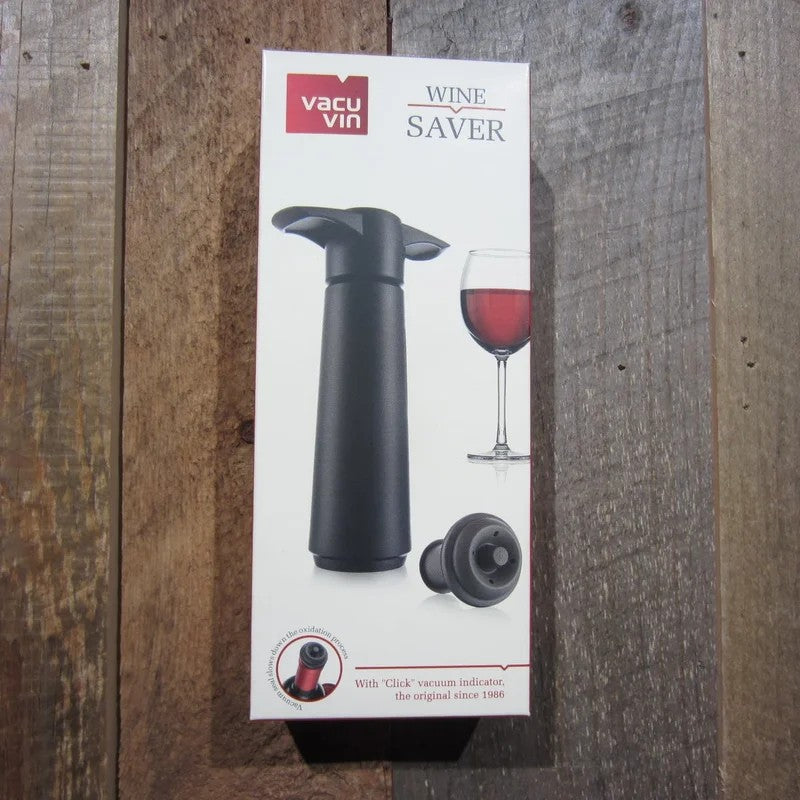 VacuVinBlackVacuumWineSaver3PieceSet