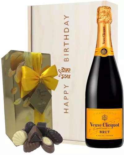 VeuveClicquotChampagneandChocolatesBirthdayGiftBox