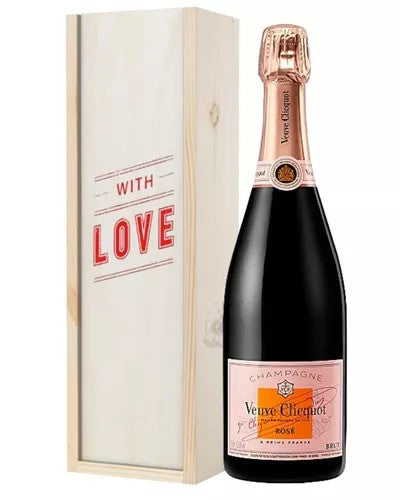 VeuveClicquotRoseChampagneValentinesDayGift