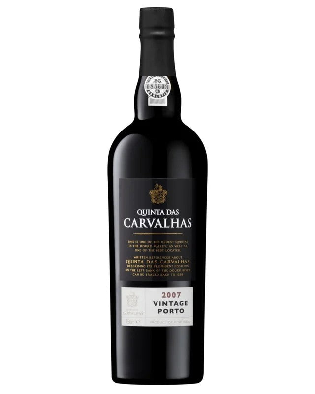 VinhodoPortoQuintadasCarvalhasVintage200775cl