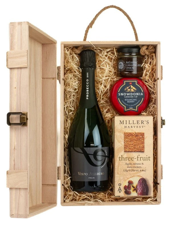 VispoAllegroProsecco&CheeseGiftBox