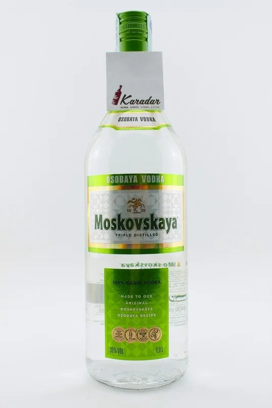 VodkaMoskovskaya38%vol.Vodka