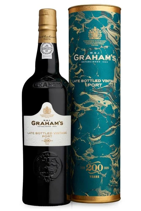 W.&J.Graham’sLateBottledVintagePort2020–ingifttube
