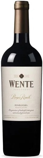 WenteVineyardsEstateGrownBeyerRanchZinfandel