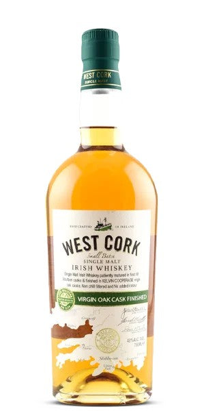 WestCorkVirginOakCaskFinishSingleMaltIrishWhiskey(700mL)