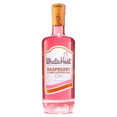 WhataHootRaspberry&PinkPeppercornGin70cl(40%ABV)