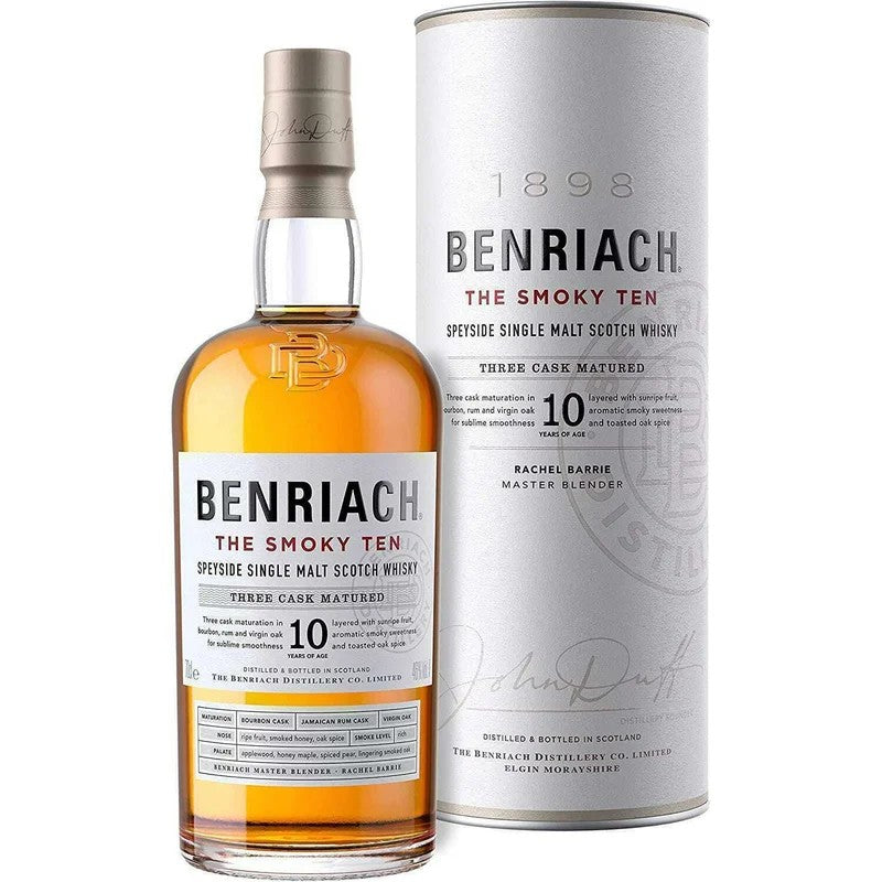 WhiskeyBenriachTheSmoky10YearsOld(70CL,46.0%Vol.)