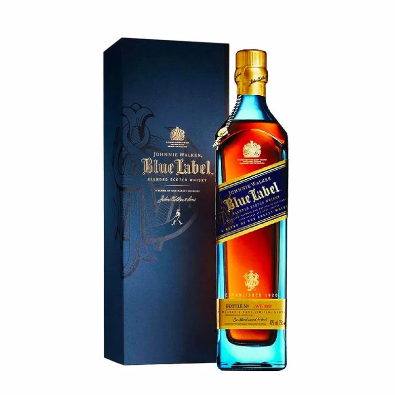 WhiskeyJohnnieWalkerBlueLabelBlendedScotchCl70Case