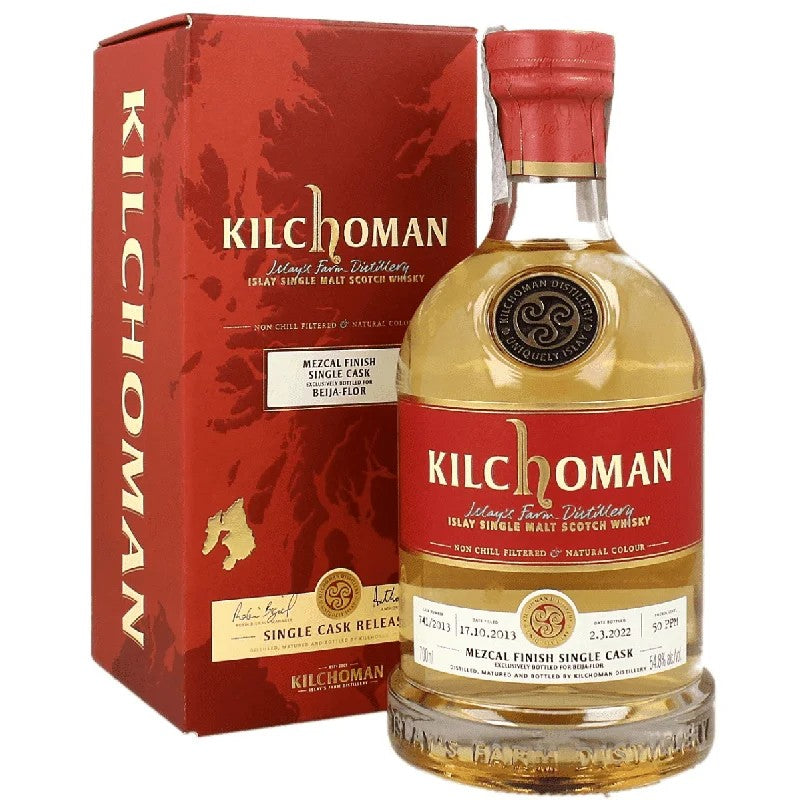 WhiskeyKilchomanBeija-FlorSingleMezcalCaskFinish741/2013(70CL,54.8%Vol.)
