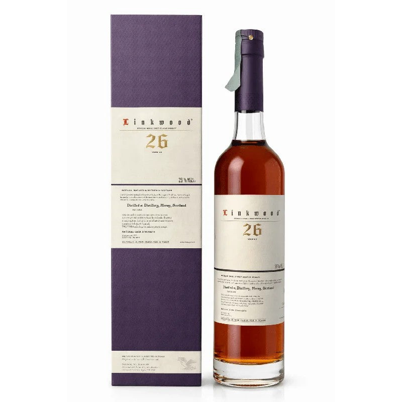 WhiskeyLINKWOOD26YEAROLD1981RumCaskNaturalCaskStrength(50CL,54.5%)