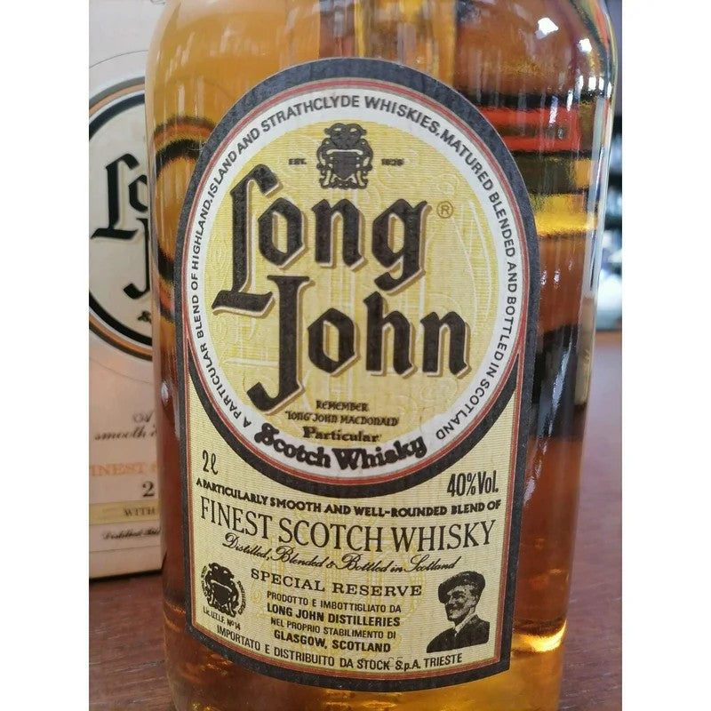WhiskeyLongJohnSpecialReserve(2L,40.0%Vol.)collector’sbottle1988