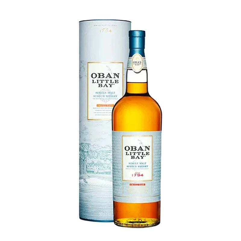 WhiskeyObanLittleBaySingleMaltCl70Boxed