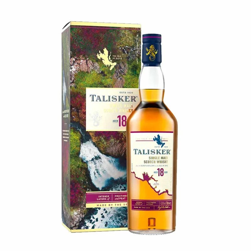 WhiskeyTaliskerSingleMalt18YearOldCl70Case
