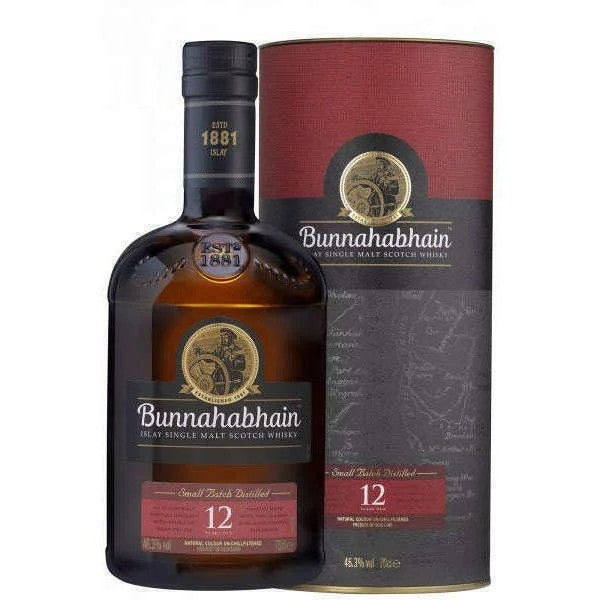 WhiskyBunnahabhain12yearsoldIslaySingleMaltScotch(70CL,46,3%Vol.)