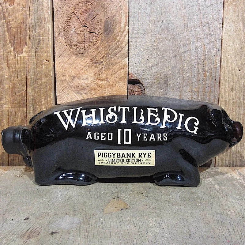 WhistlePigPiggybankStraightRyeWhiskey10YearLimitedEdition1L