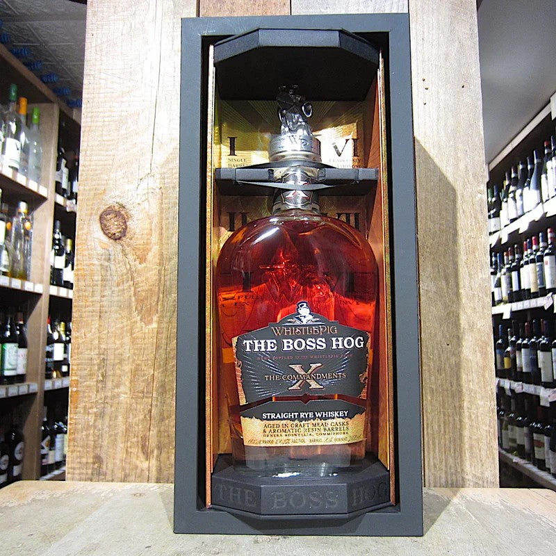 WhistlePigTheBossHogXTheCommandmentsSingleBarrelRye750ml