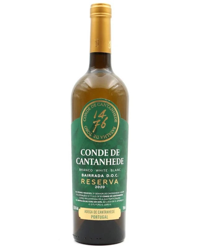 WhiteWineBairradaCondedeCantanhedeReserve75cl
