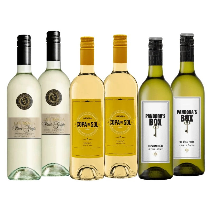 Whitewinemixedcaseofveryquaffablewine6x750ml