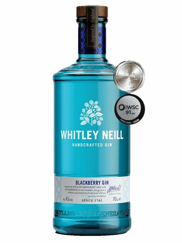 WhitleyNeill–BlackberryGin70cl.43%
