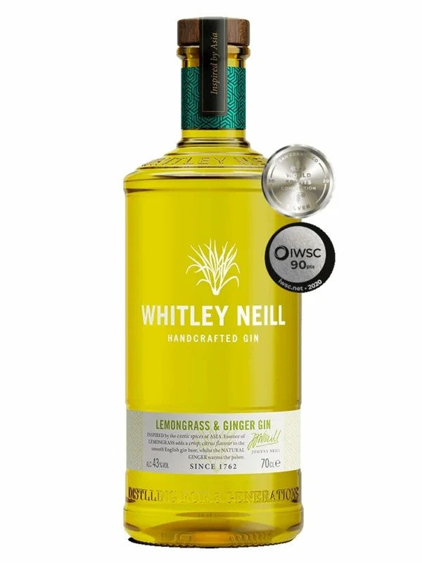 WhitleyNeill–Lemongrass&GingerGin70cl.43%