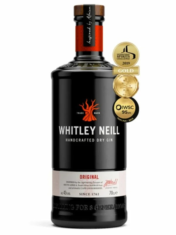 WhitleyNeill–OriginalDryGin70cl.43%