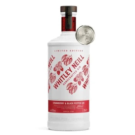 WhitleyNeillStrawberry&BlackPepperGin175cl(43%ABV)