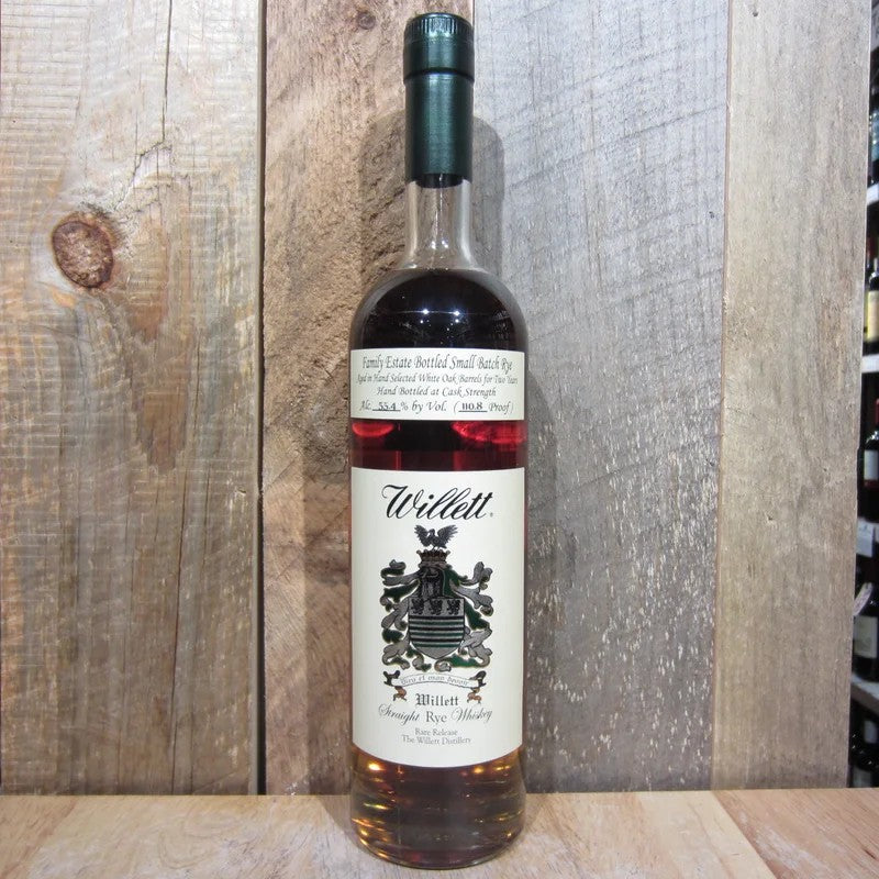 Willett2yrStraightRyeWhiskey750ml
