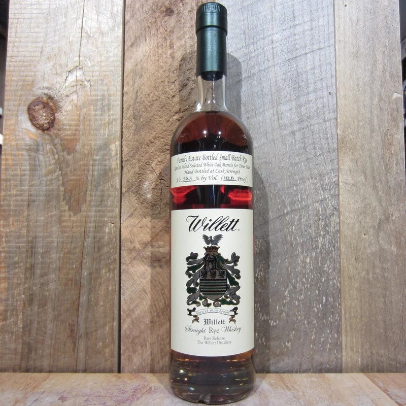 Willett3yrStraightRyeWhiskey750ml