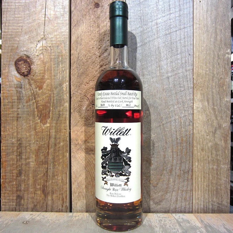 Willett4yrStraightRyeWhiskey111.2Proof750ml